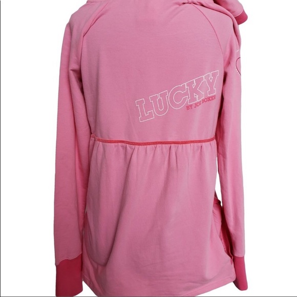 💗LUCKY by JOE BOXER Pink hoodie with pockets - Picture 3 of 6